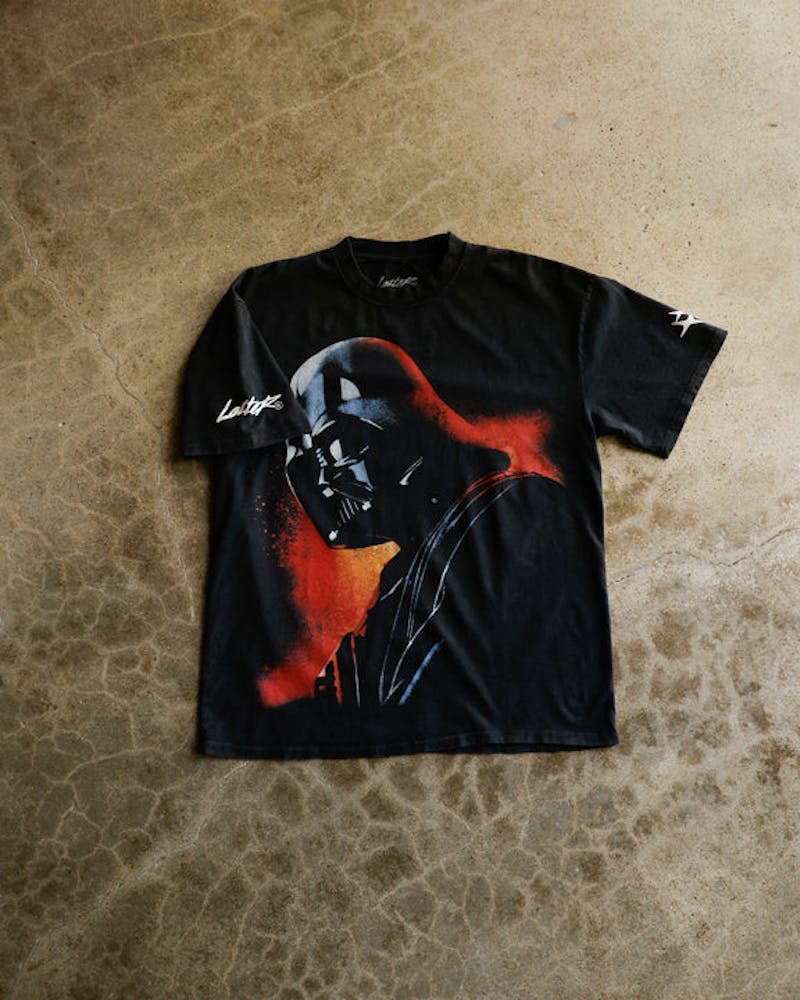 Star Wars Darth Vader T-Shirt Black Wash