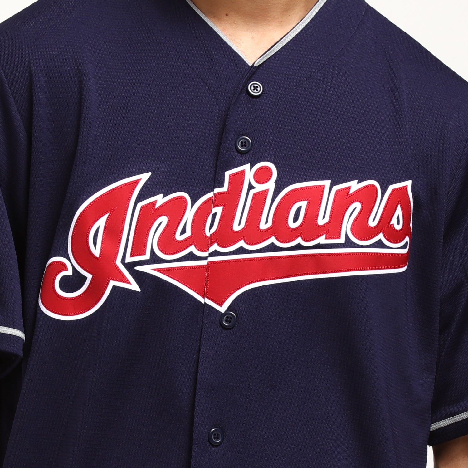 cleveland indians navy jersey