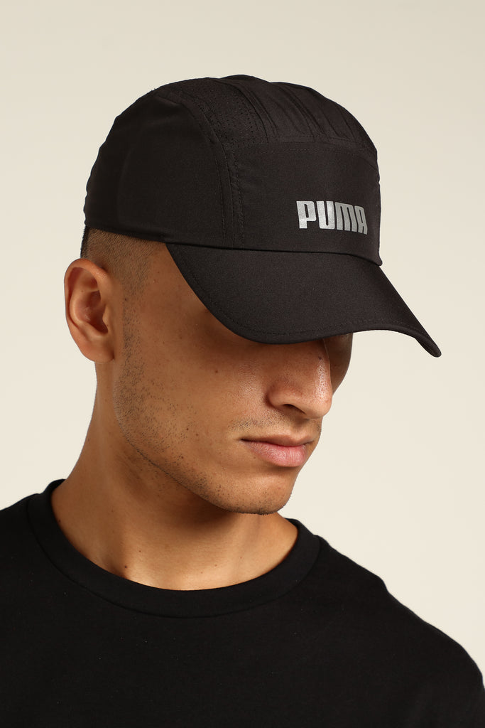 puma complete running cap black