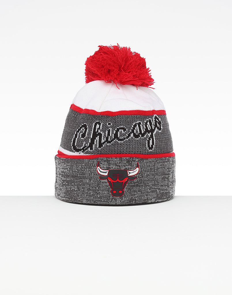 chicago bulls beanie mitchell and ness
