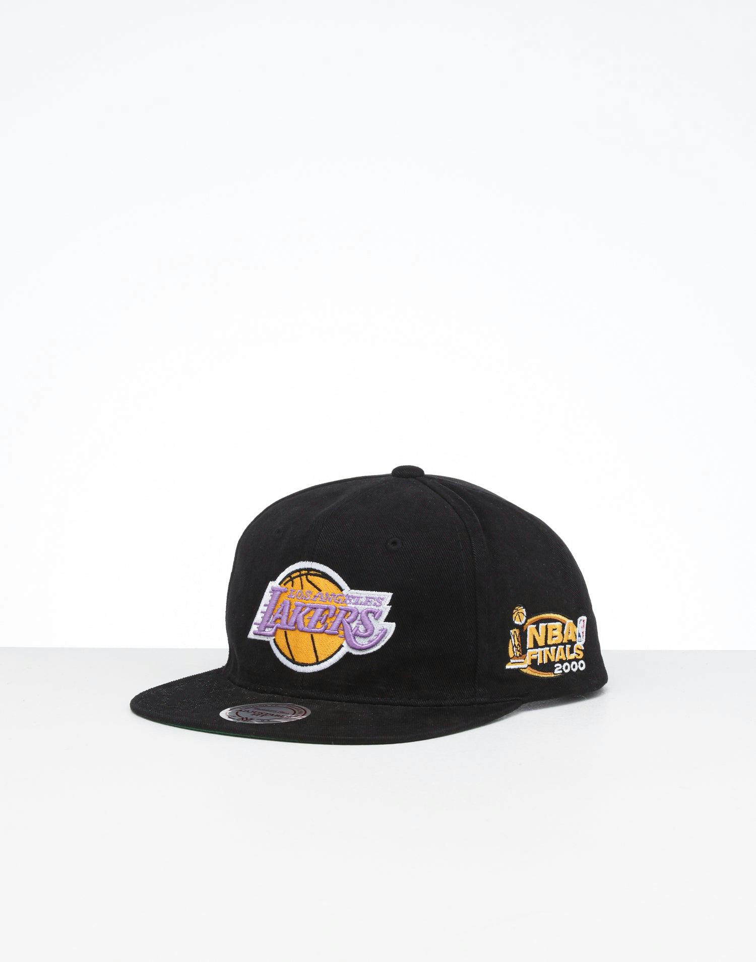 Mitchell Ness Los Angeles Lakers Deadstock Nba Finals Snapback Black Culture Kings Us