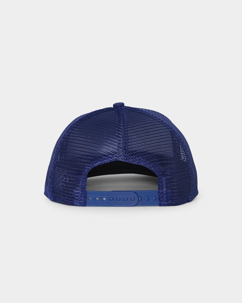 New Era Los Angeles Dodgers 'Flare Designs' 9FORTY A-Frame Trucker Snapback Original Team Colours thumbnail - 2