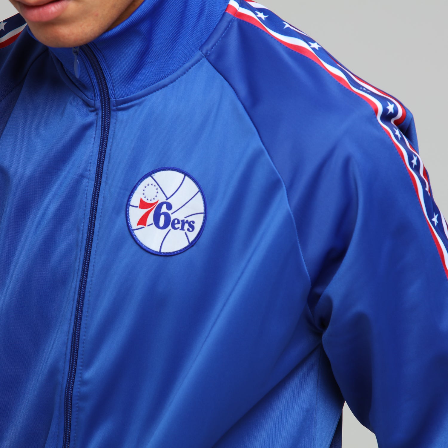 76ers track jacket
