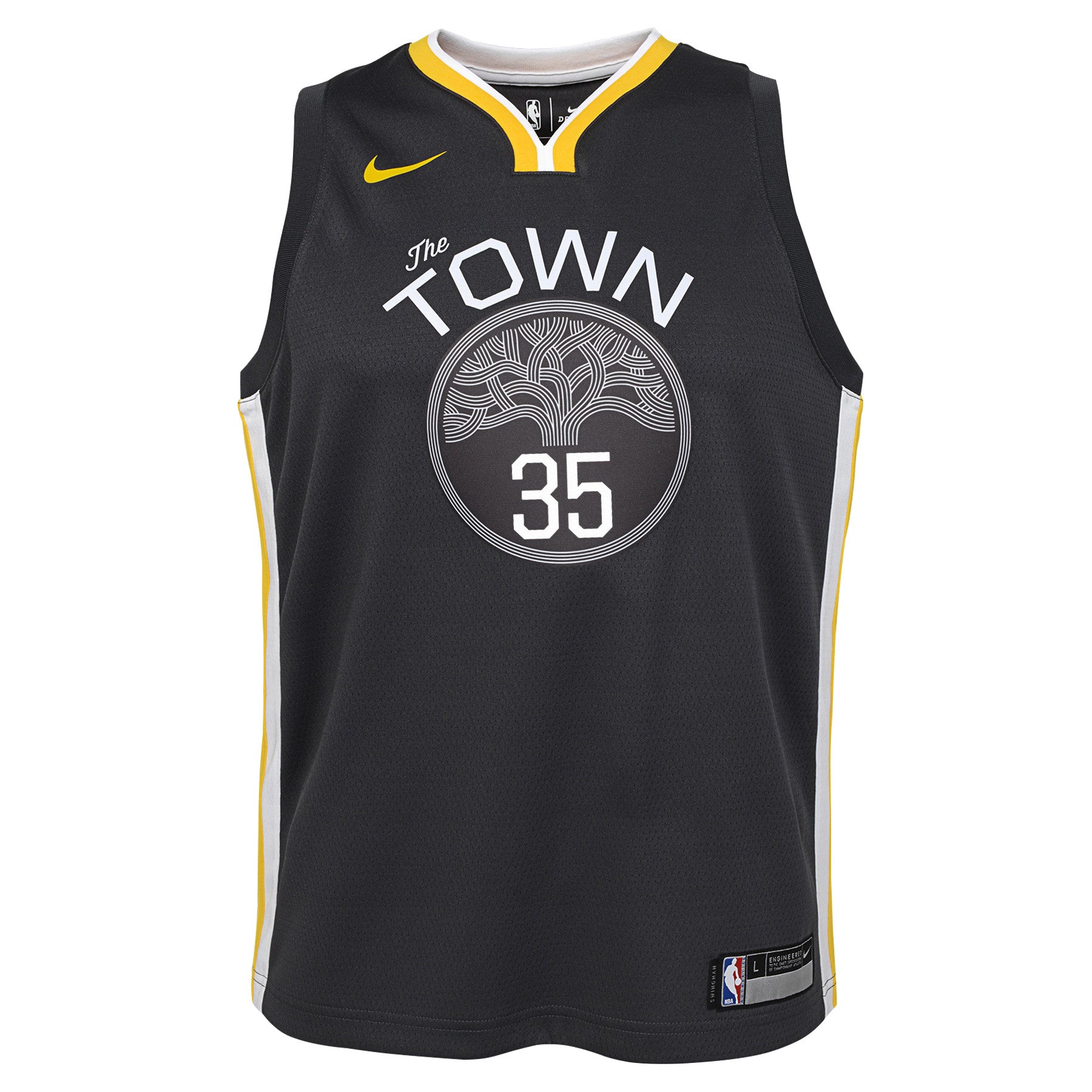 New Kevin Durant #35 Warriors YOUTH S-M-L-XL Replica or Swingman Adidas Jersey