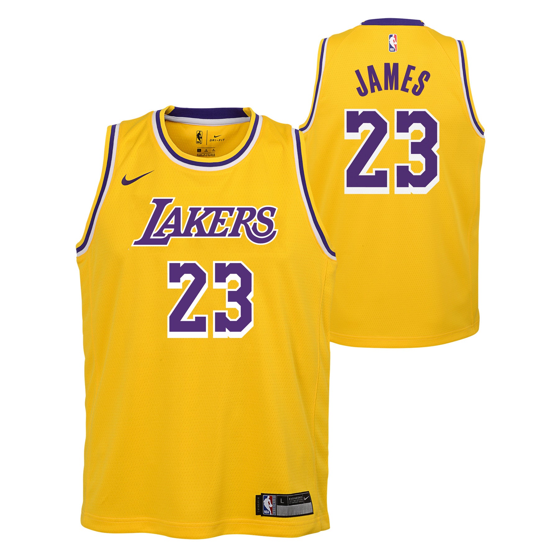 lakers boys jersey