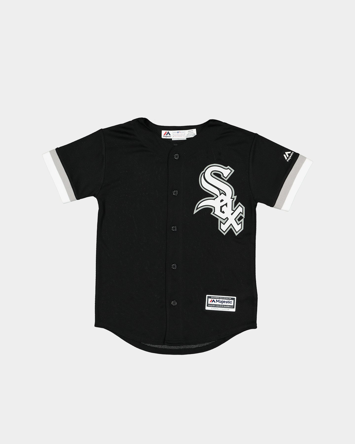 black white sox jersey