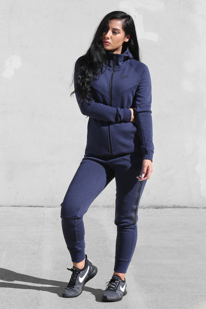 nike hoodie womens navy