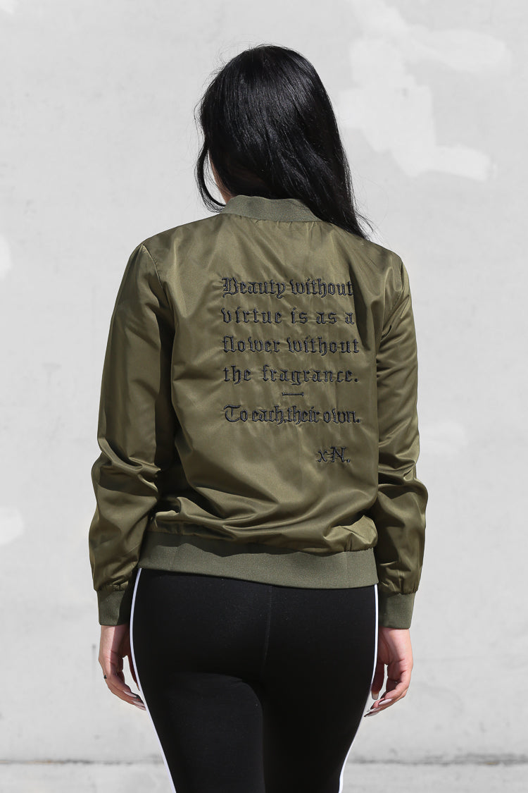 nana judy bomber jacket