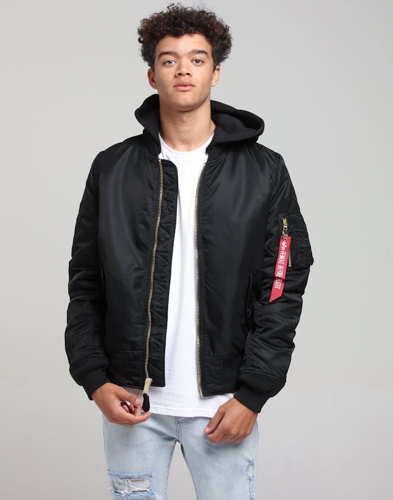 Alpha Ma 1 Natus Flight Jacket Black Culture Kings Us