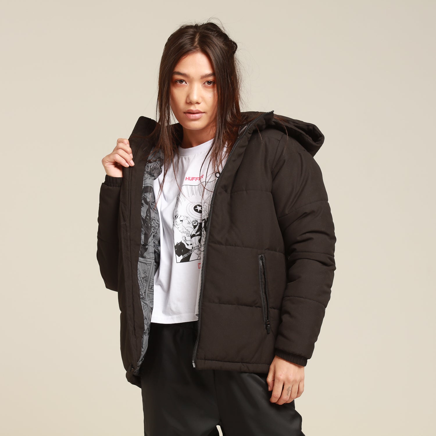 huffer puffer jacket womens