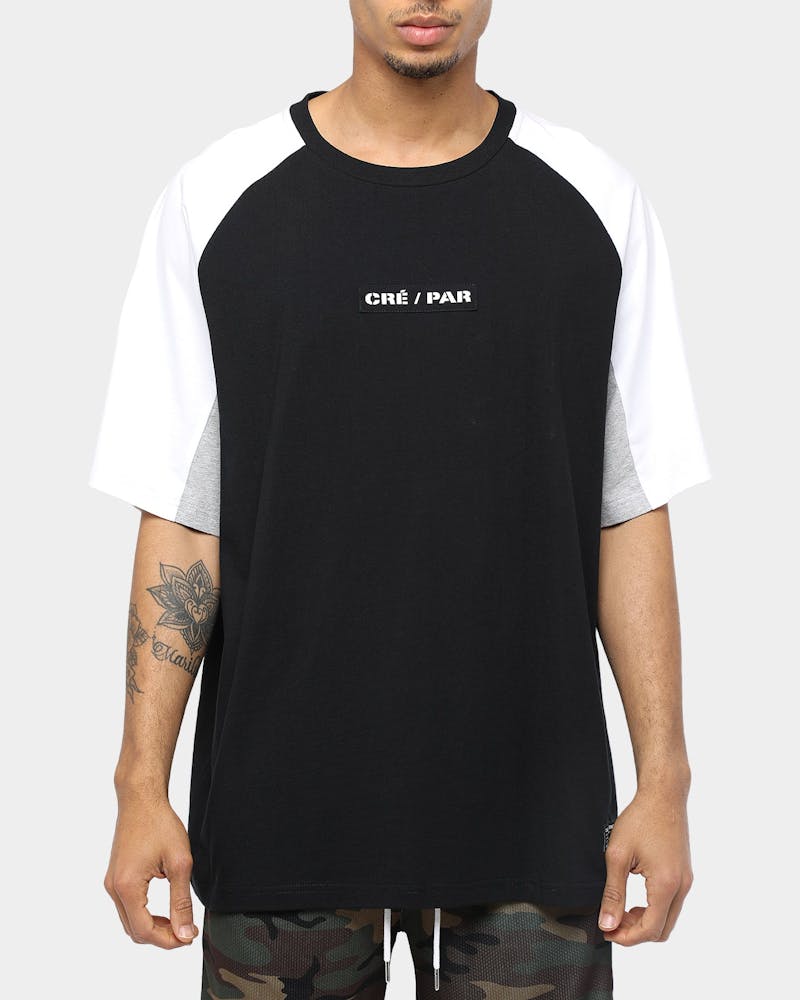 Carre Double Up Ss Tee Black Grey White Culture Kings Us