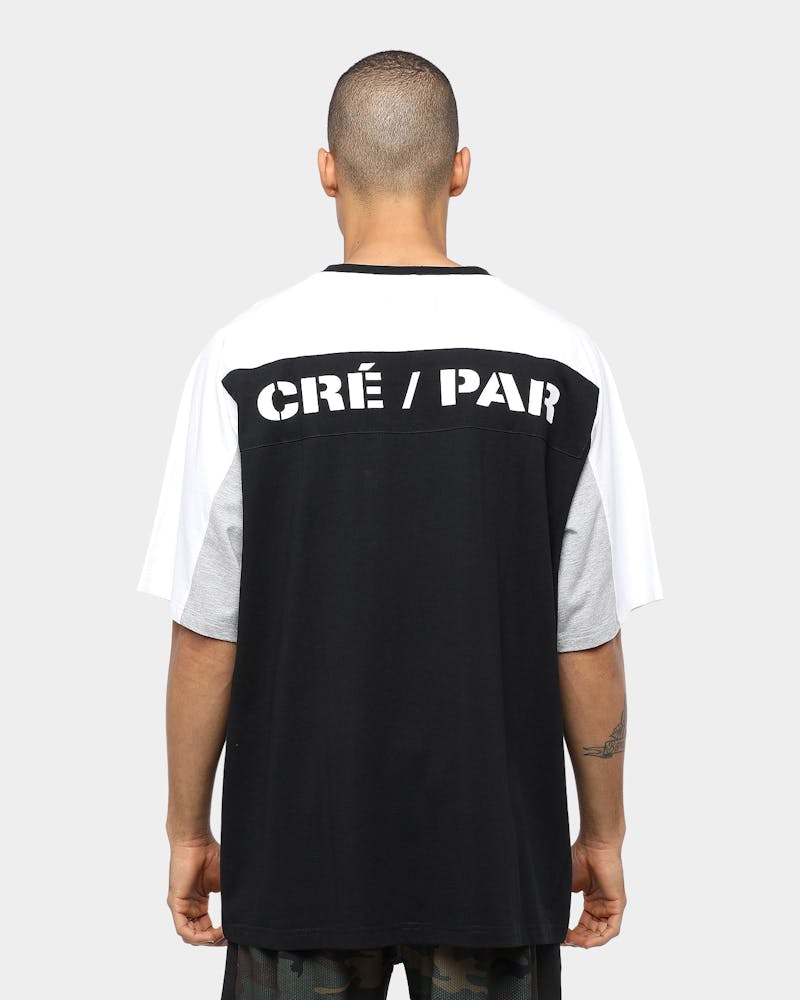 Carre Double Up Ss Tee Black Grey White Culture Kings Us