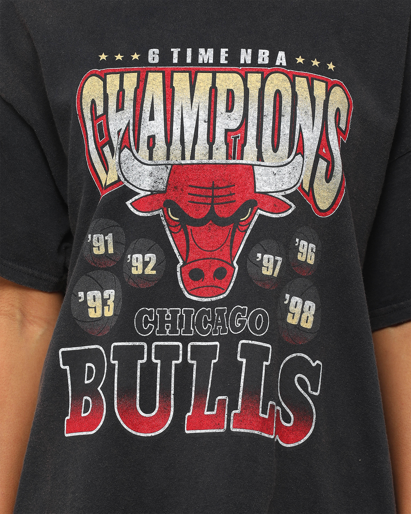 retro bulls shirt