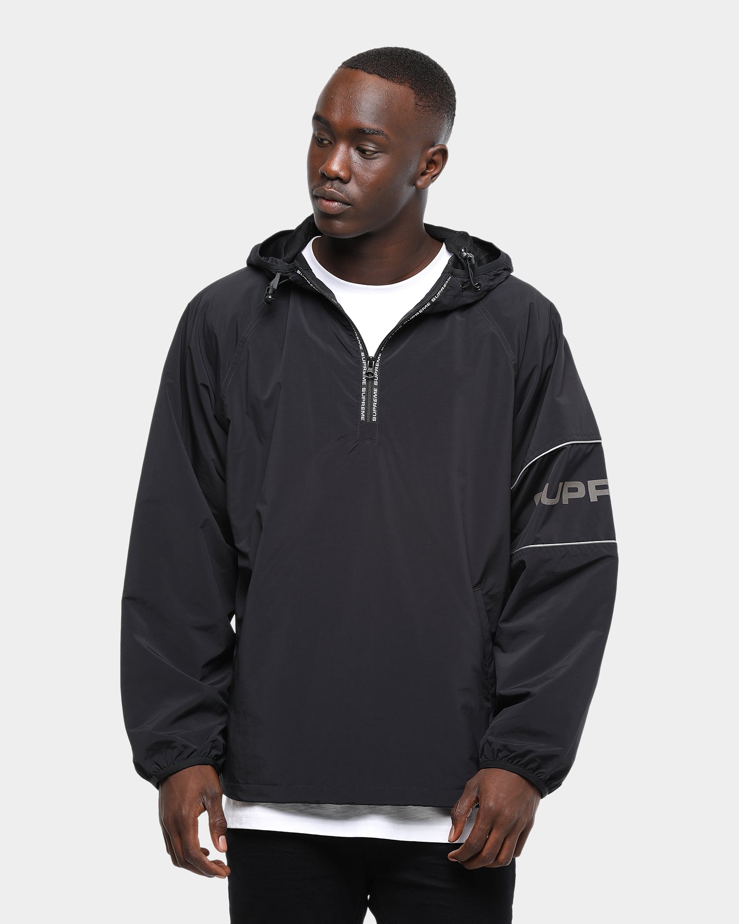 ripstop hooded pullover
