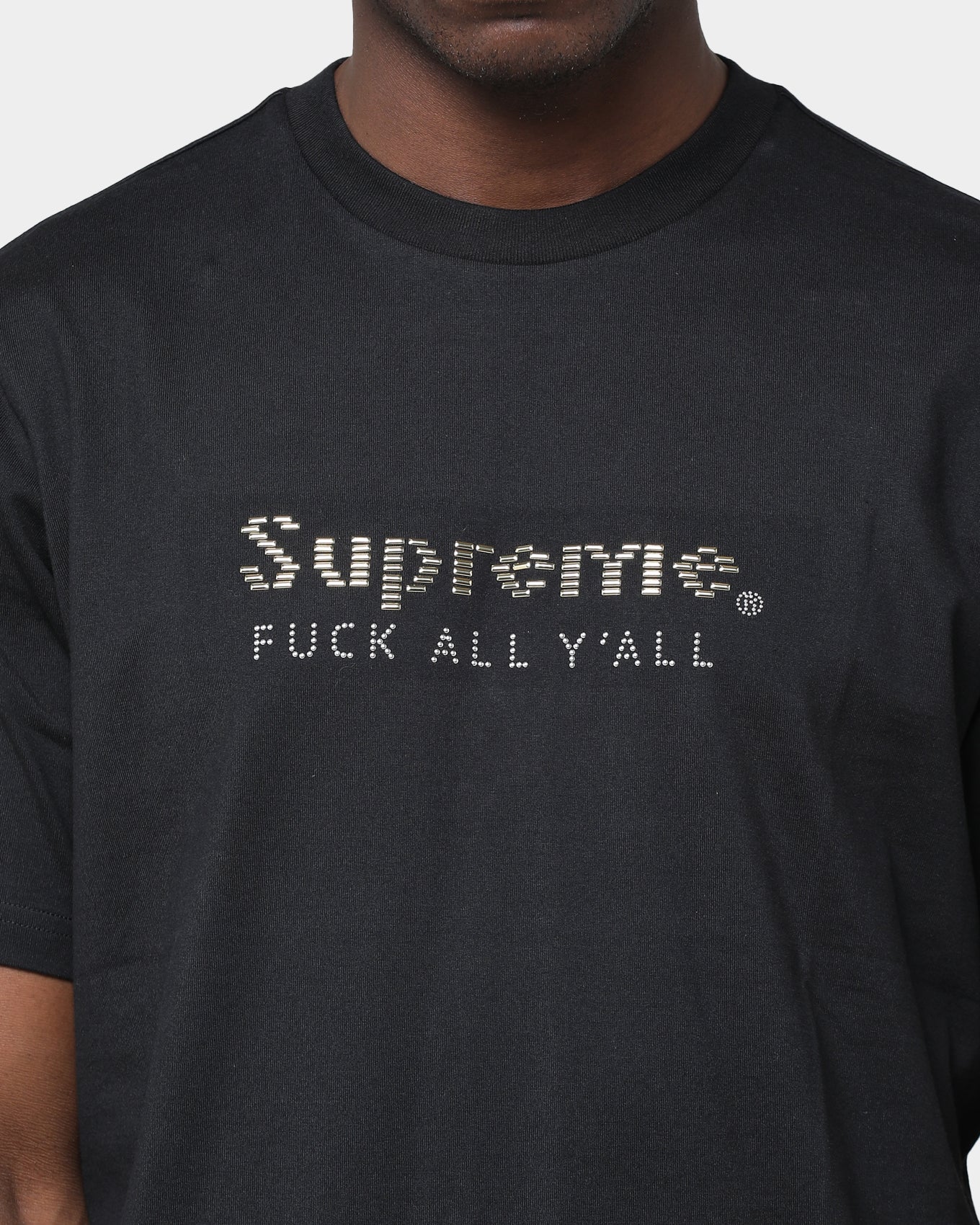 supreme gold bar tee