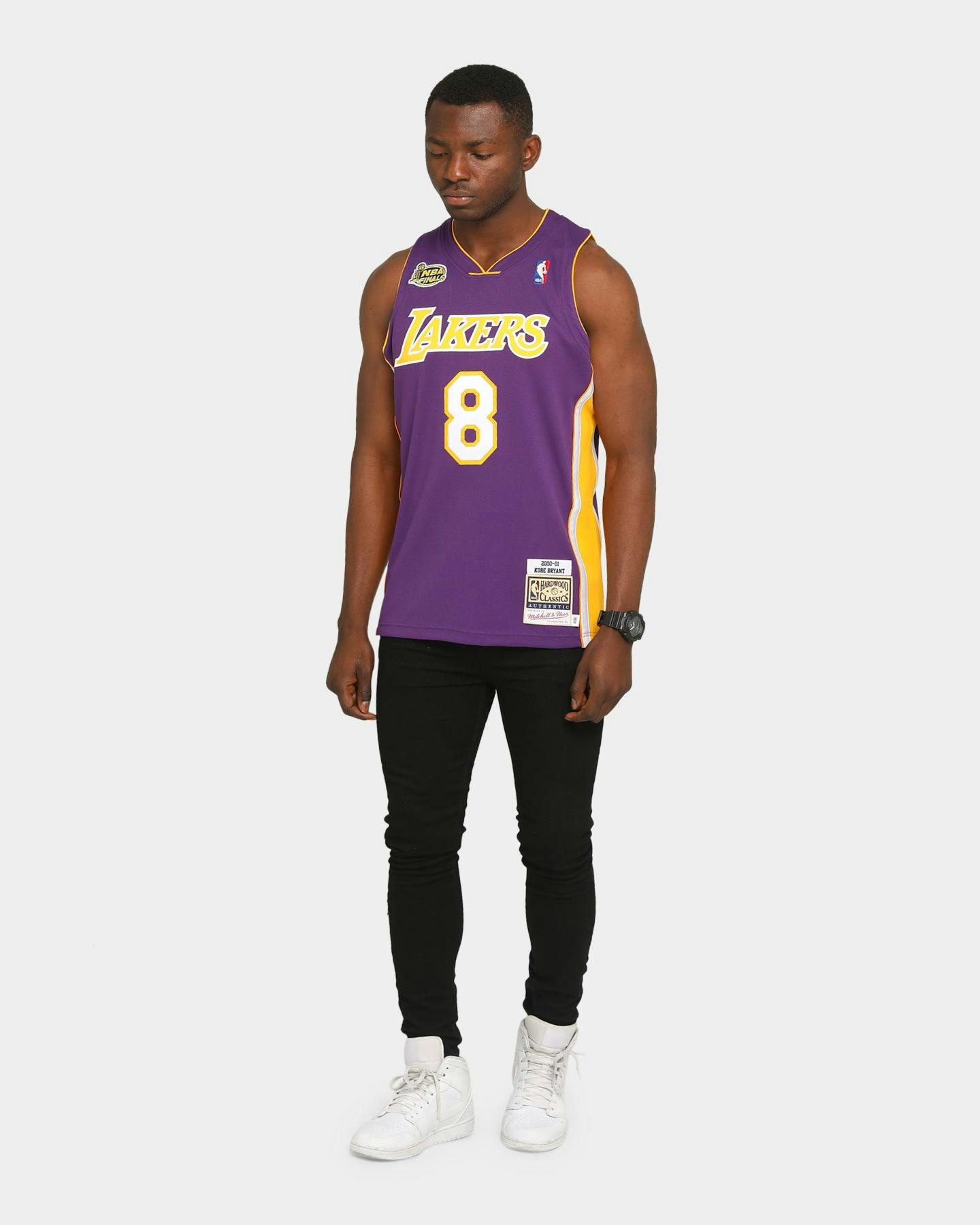 Mitchell Ness Los Angeles Lakers Kobe Bryant 8 00 01 Authentic Nba Jersey Purple Culture Kings Us