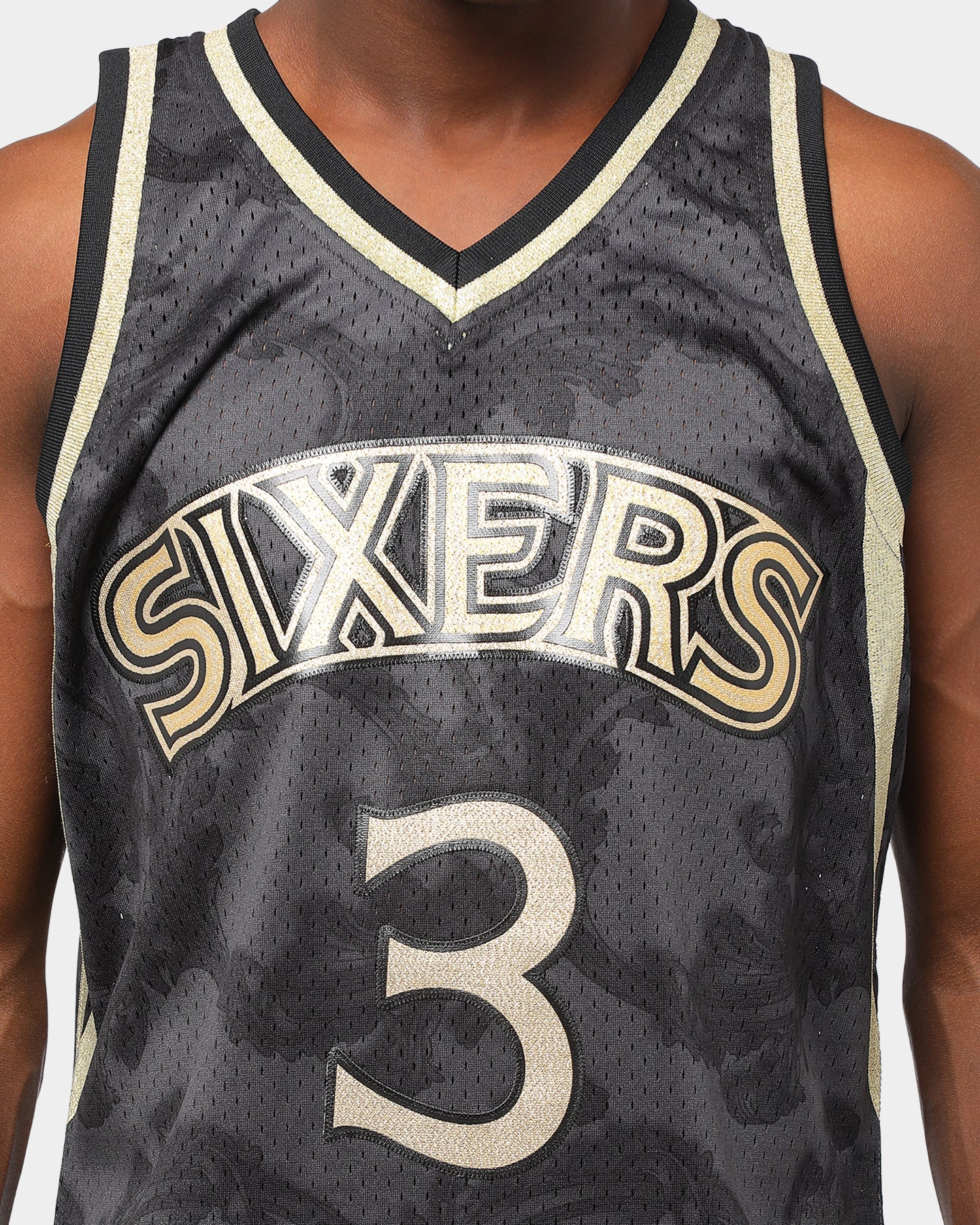 gold iverson jersey