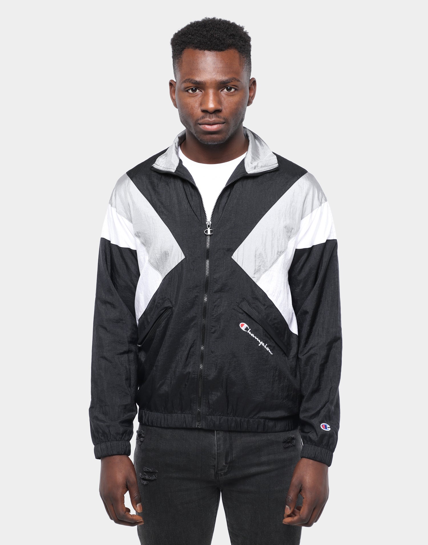 champion heritage warm up jacket