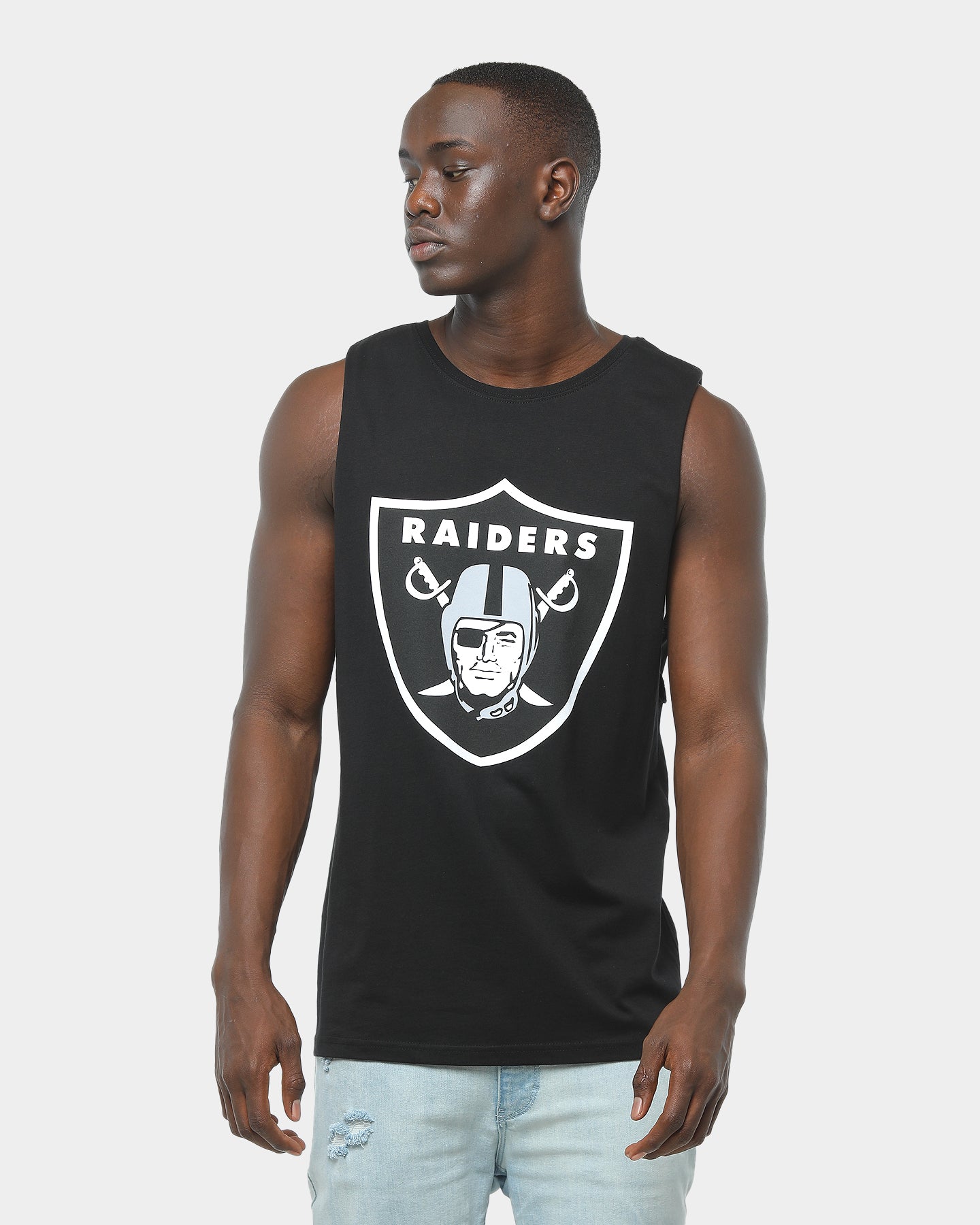 raiders muscle shirt