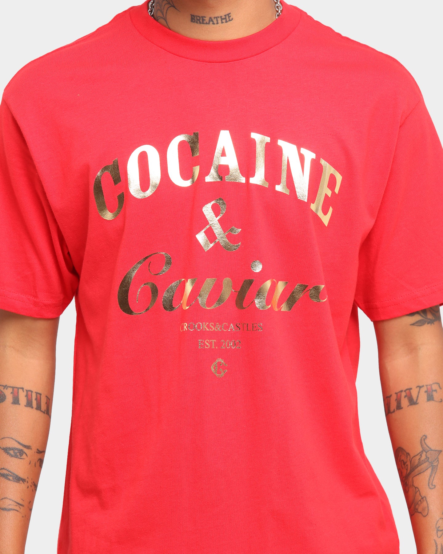 red and gold shirt mens