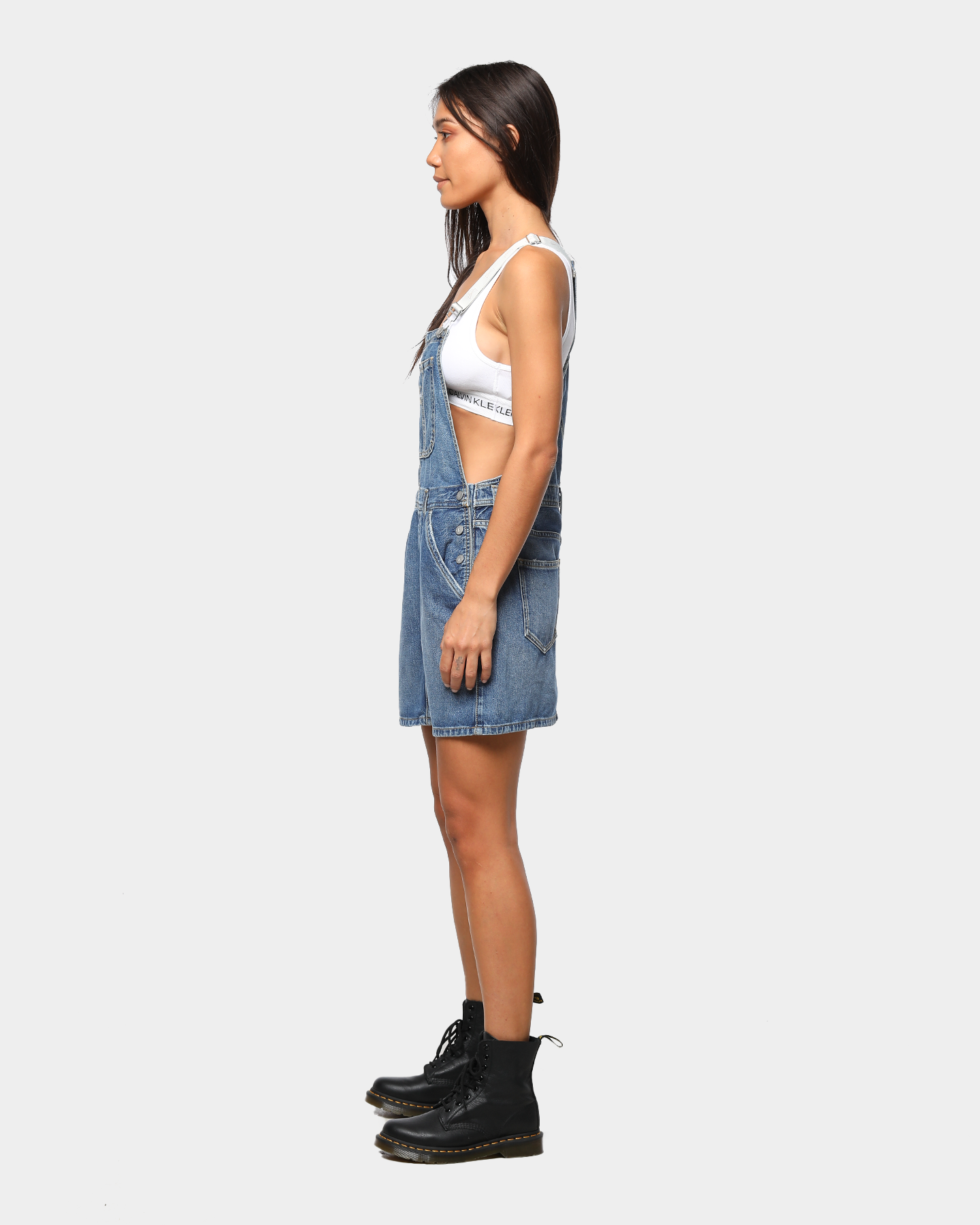 calvin klein dungaree dress