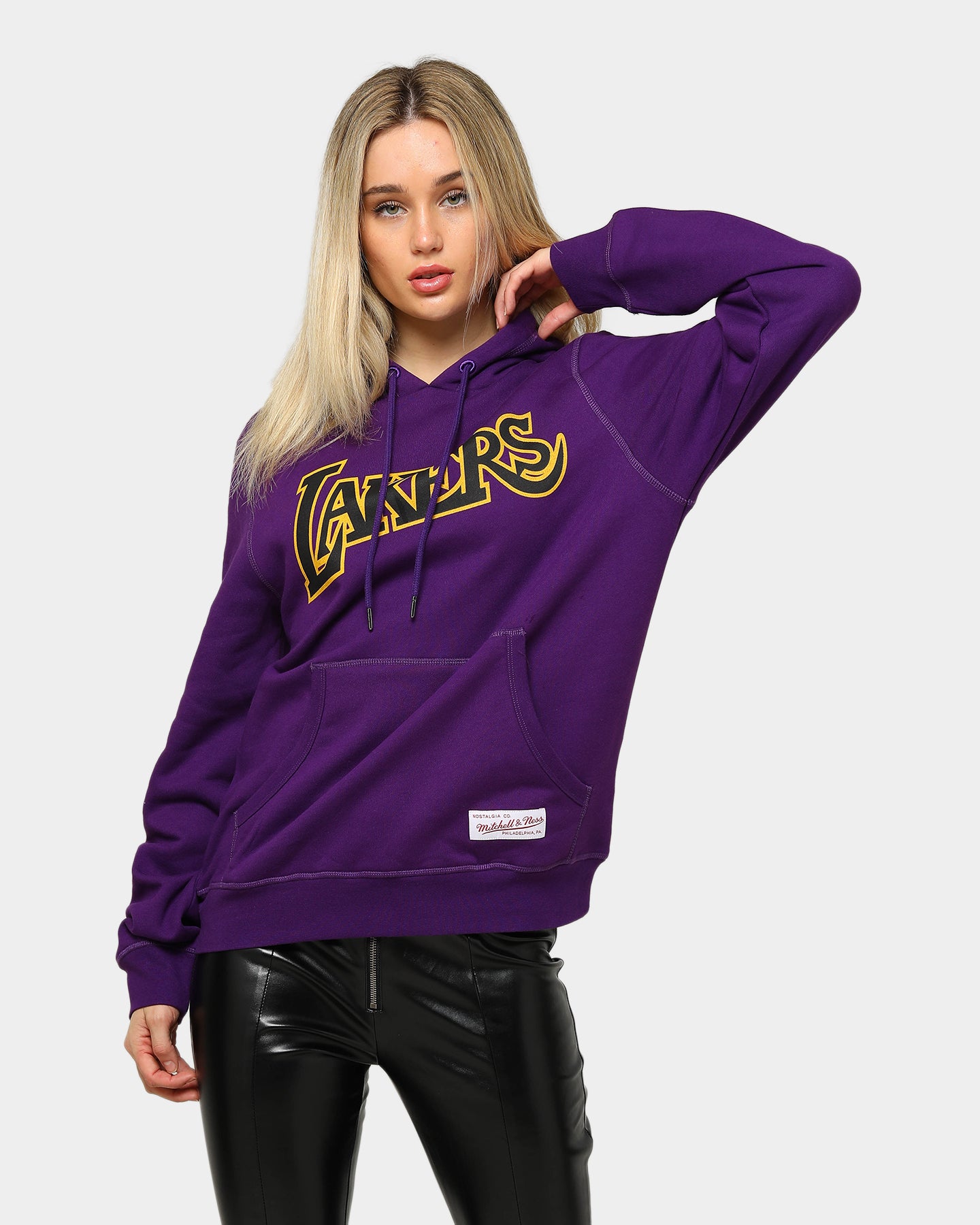 lakers purple hoodie