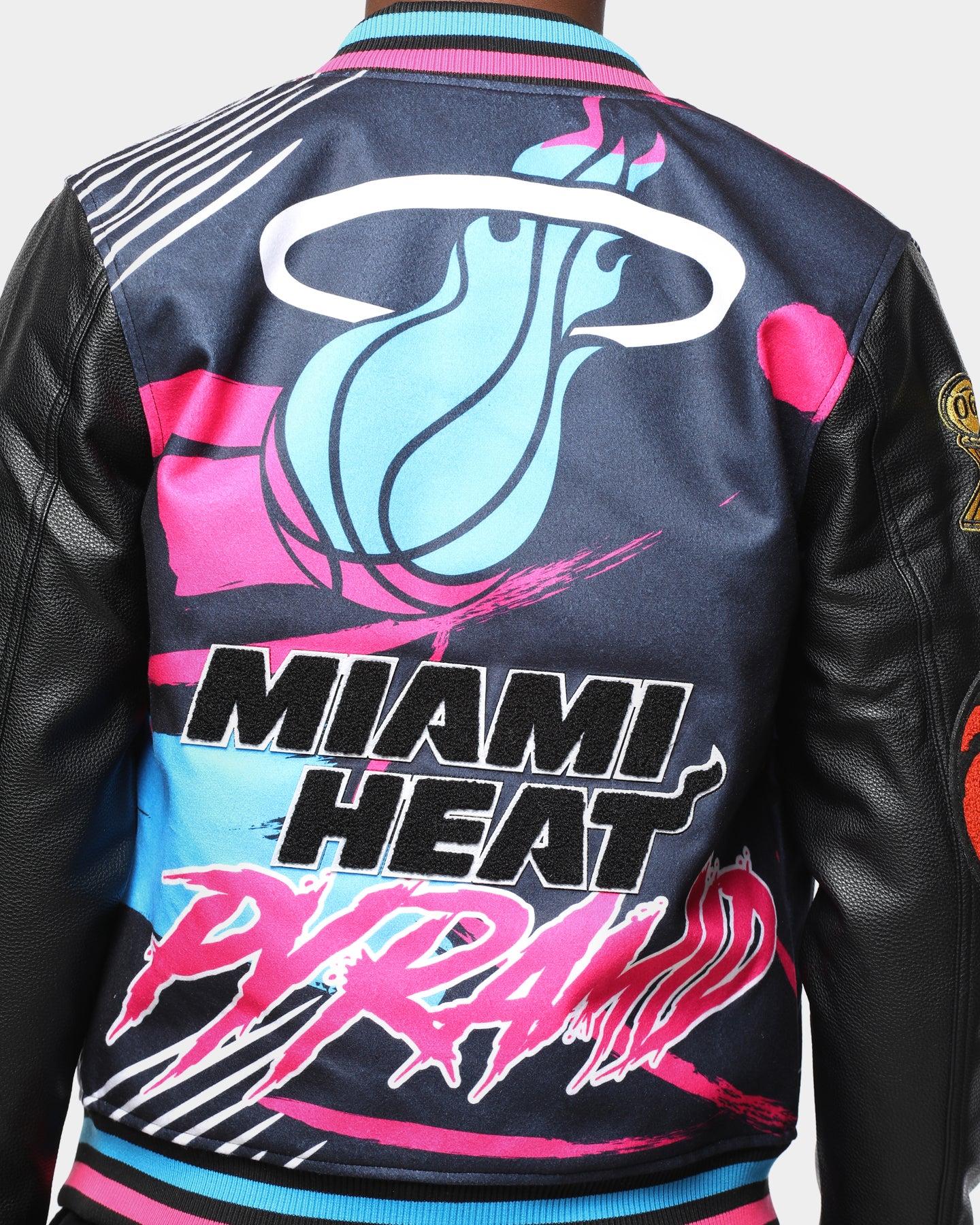 miami heat letterman jacket
