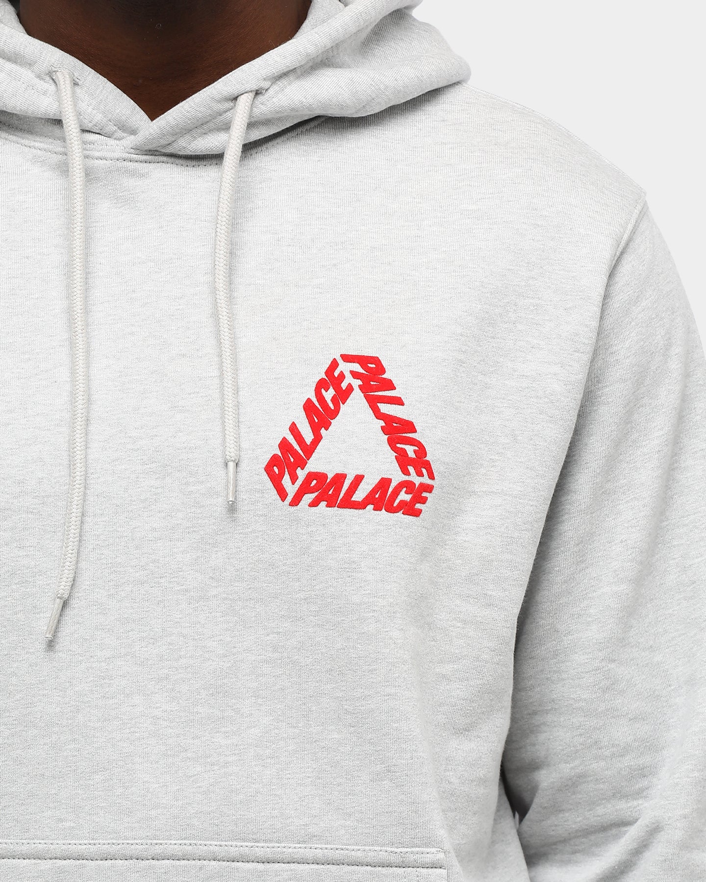 palace grey hoodie