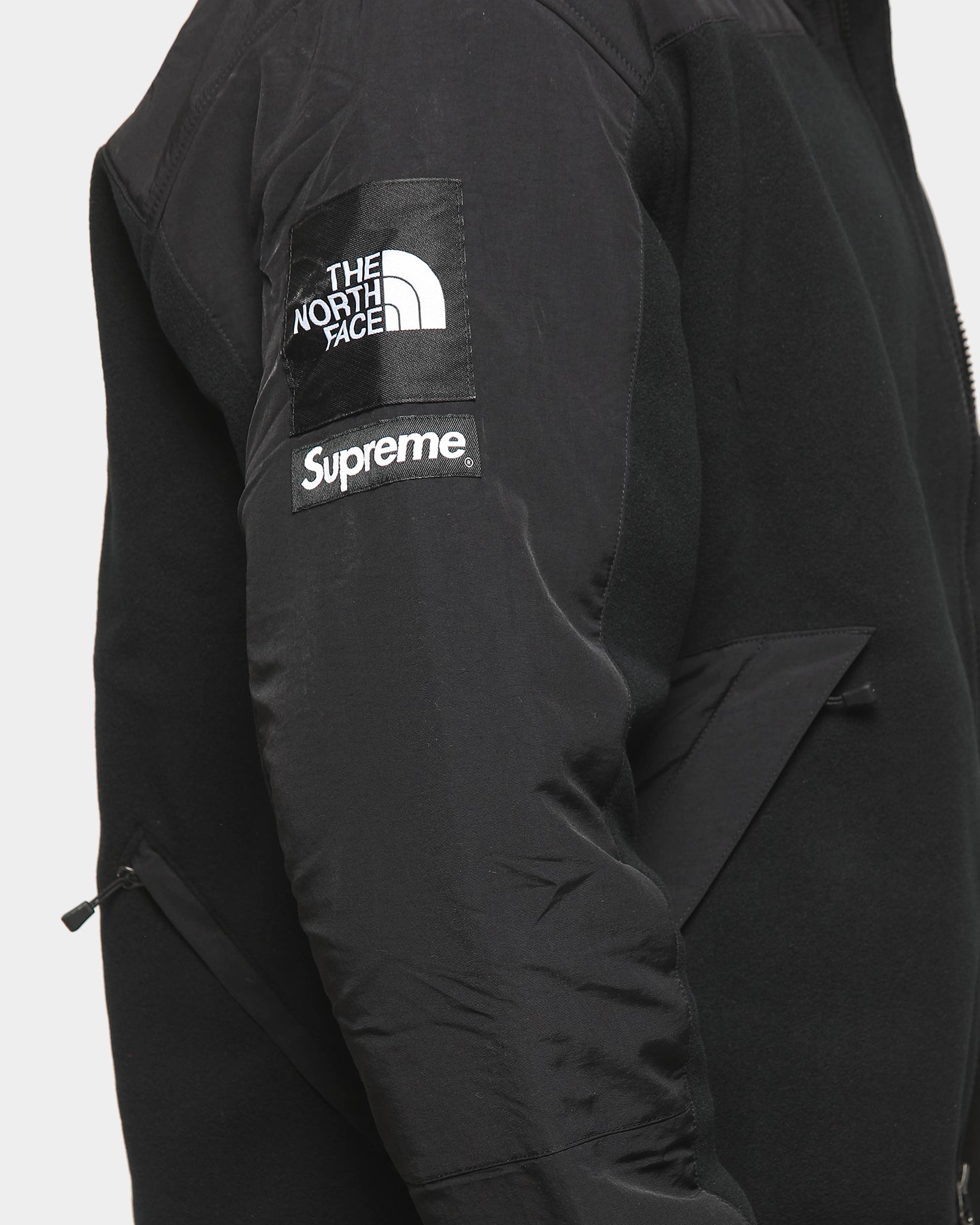 supreme north face jacket black