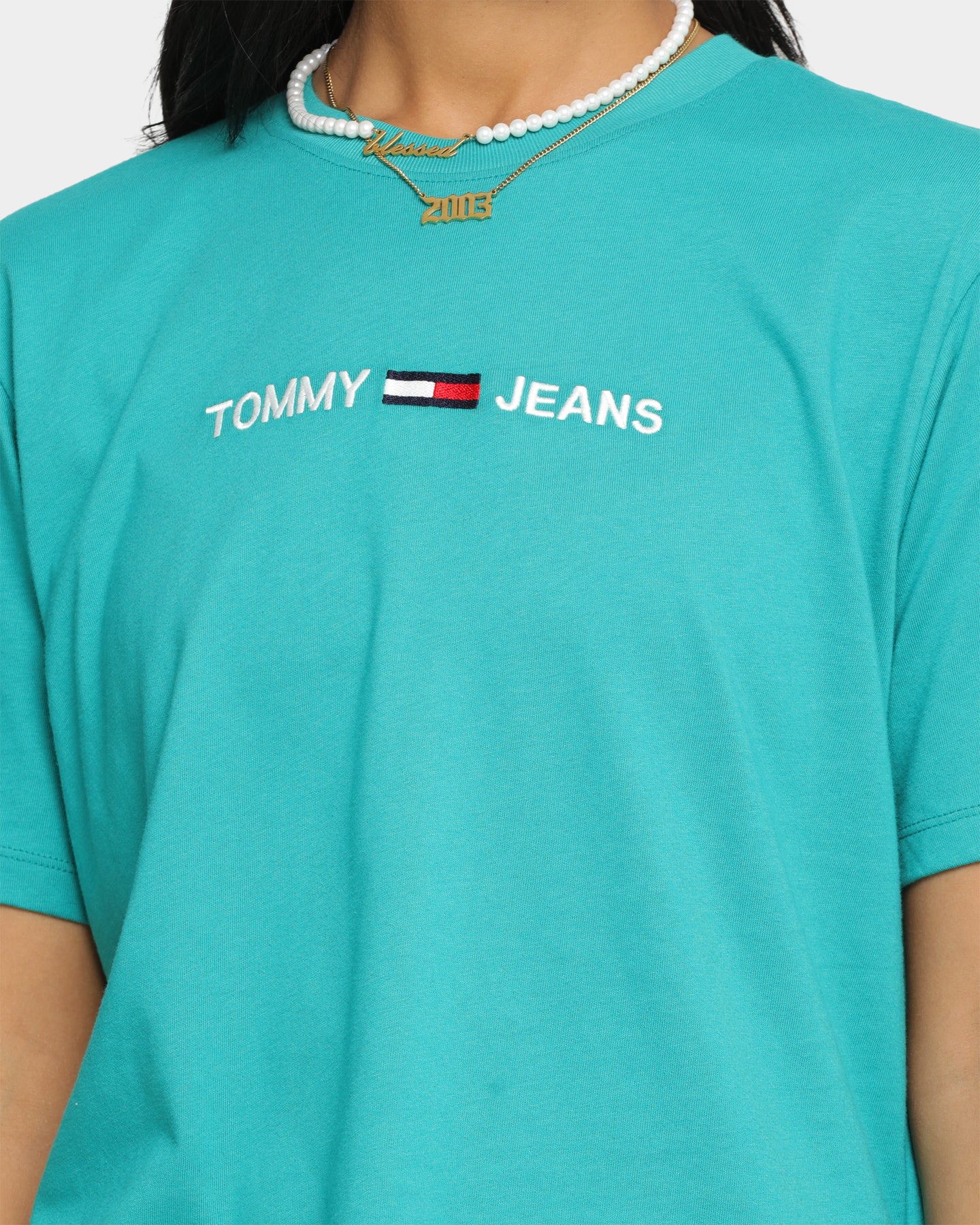 tommy jeans t shirt green