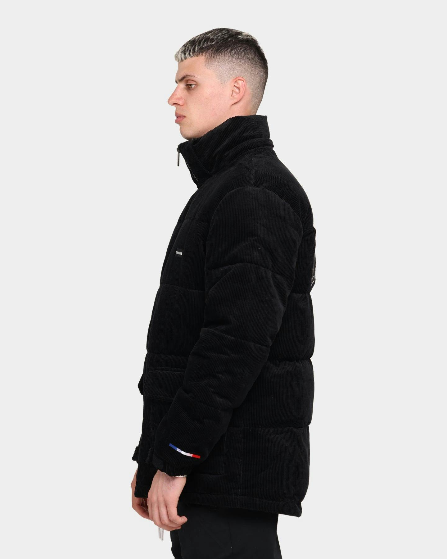 Carré College Cord Puffer Jacket Black Culture Kings US
