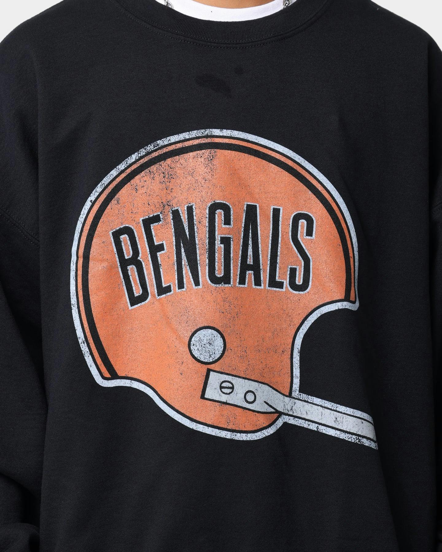 Mitchell & Ness Oversized Extra Large Print Cincinnati Bengals Crew Vi ...