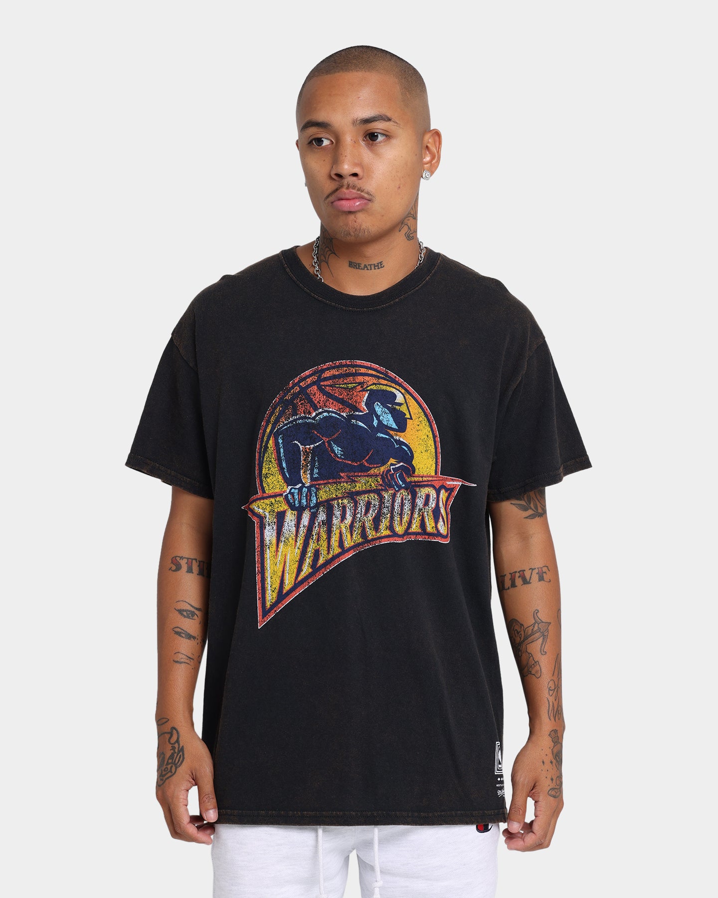 warriors vintage t shirt