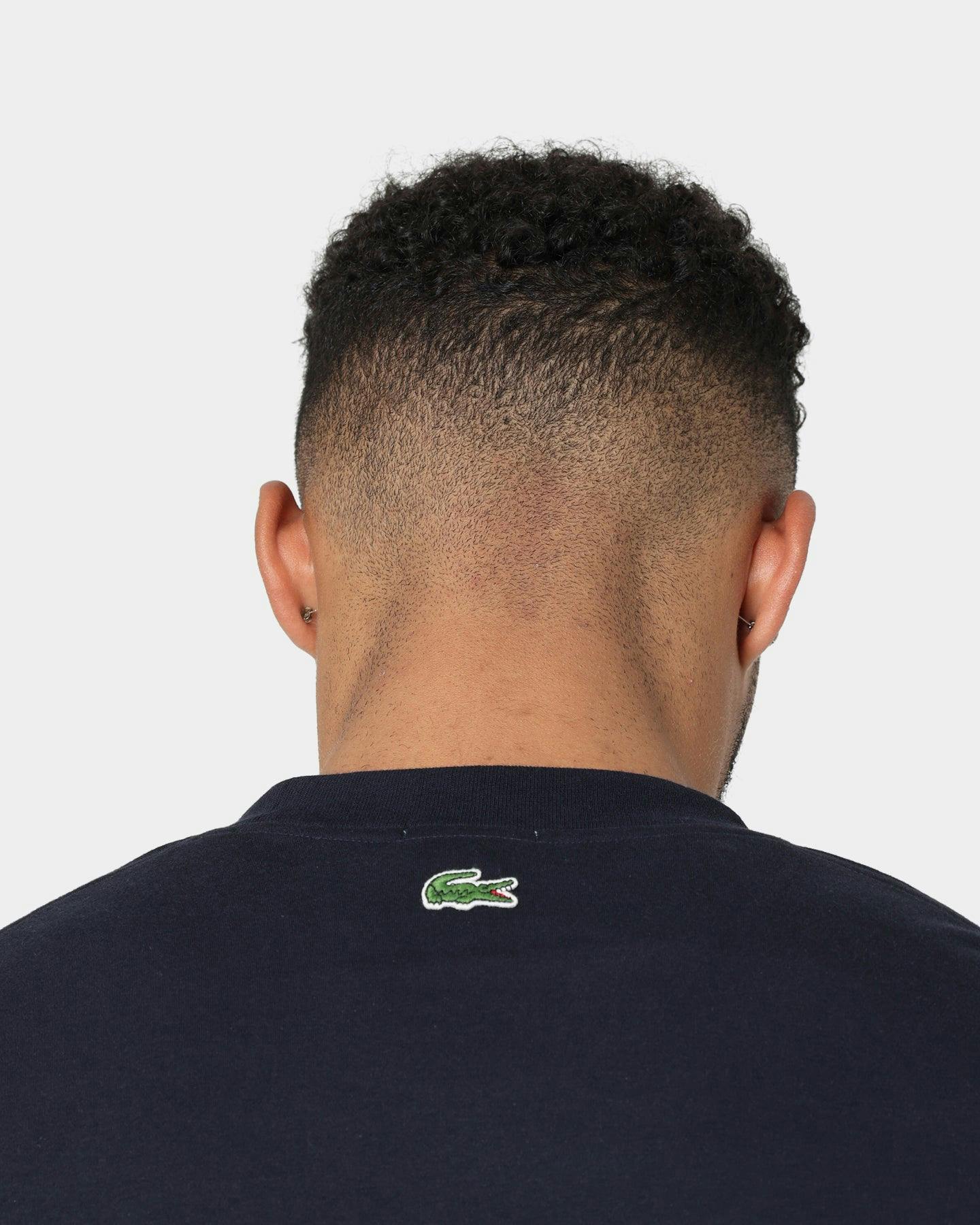 Lacoste Flocked Logo T-Shirt Abysm