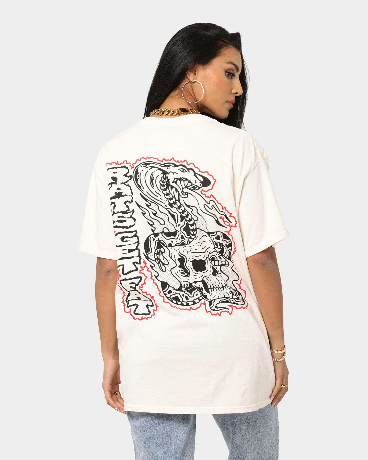 Rats Get Fat Serpent T-Shirt Off White | Culture Kings US