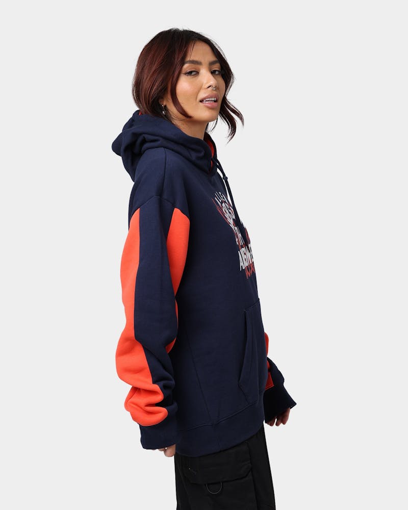Reebok Iverson Basketball Fleece Hoodie Vector Navy thumbnail - 4