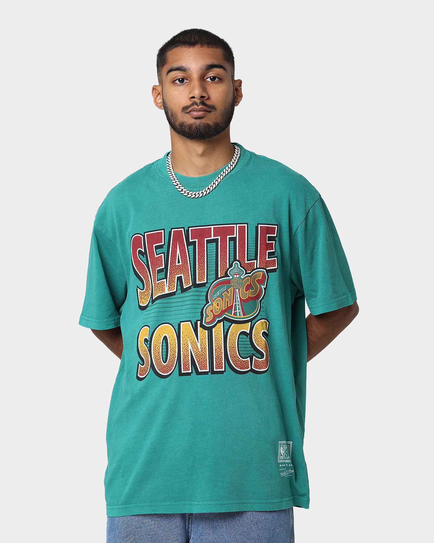 Seattle Sonics Incline Stack Vintage T-Shirt