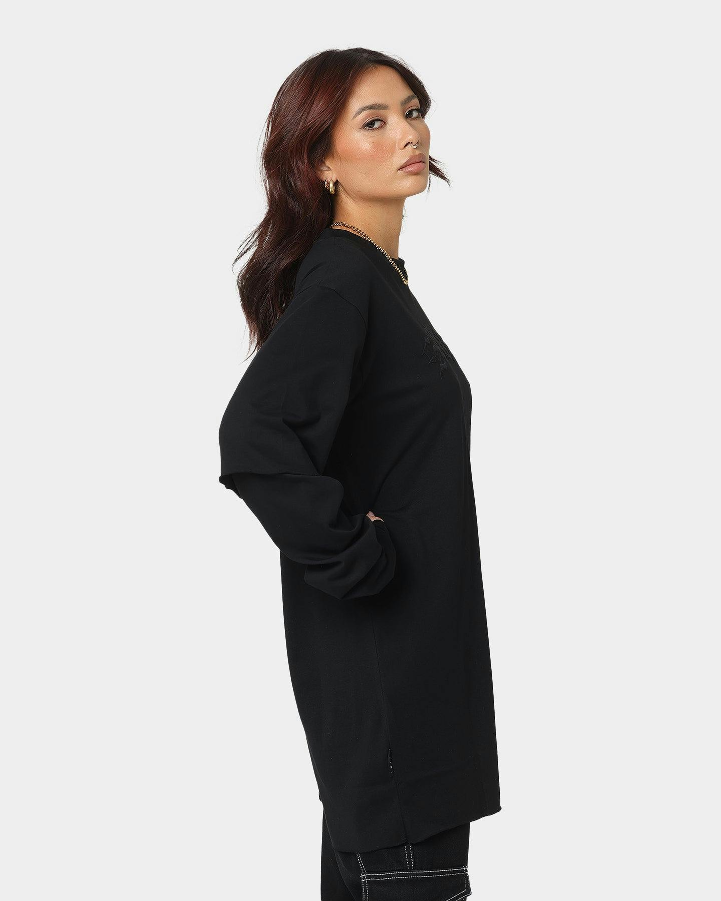 Saint Morta Jail Layered Long Sleeve T-Shirt Black/Black