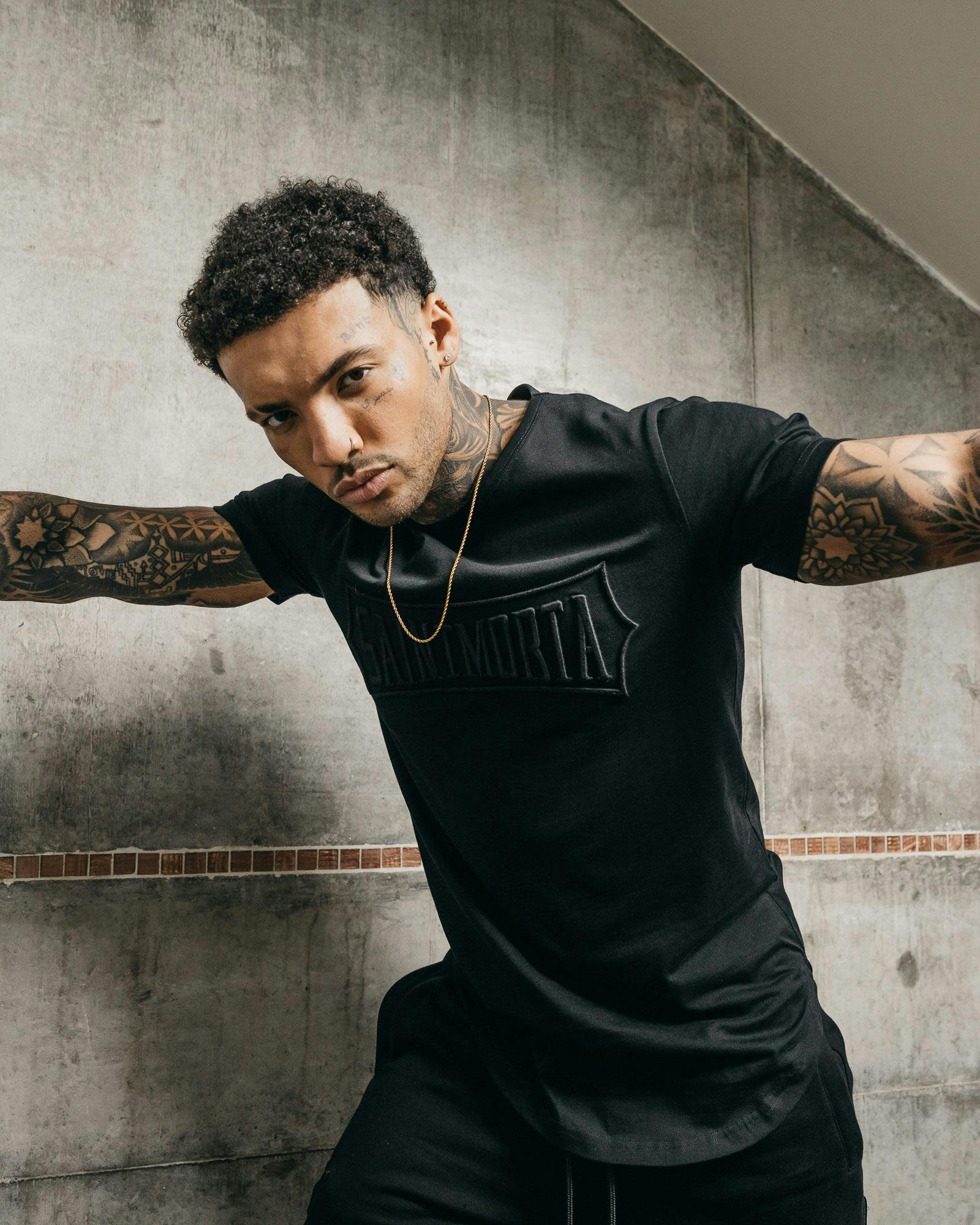 Saint Morta Ceremony El Duplo T-Shirt Black/Black