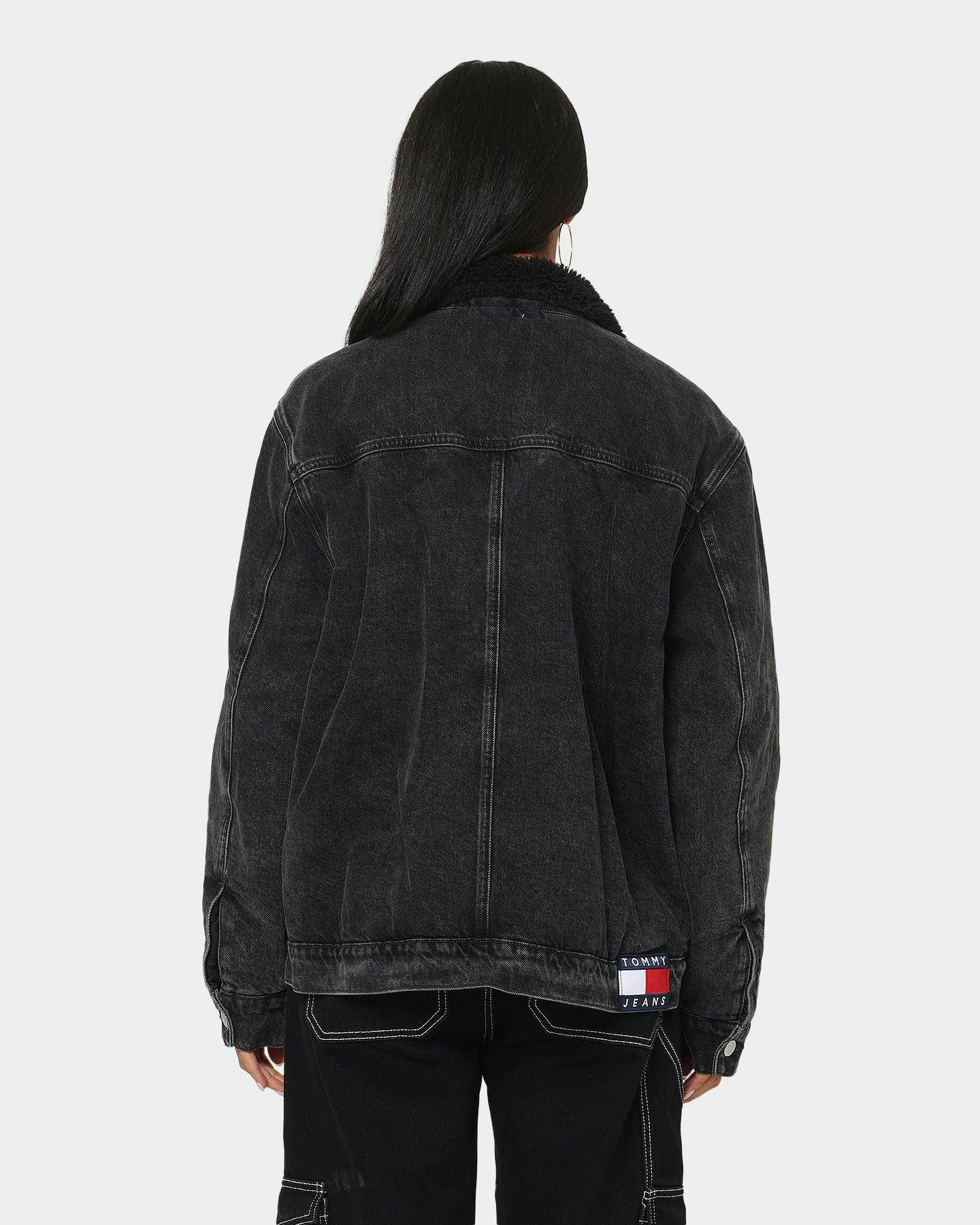Tommy Jeans Oversized SherpaJacket Denim Black