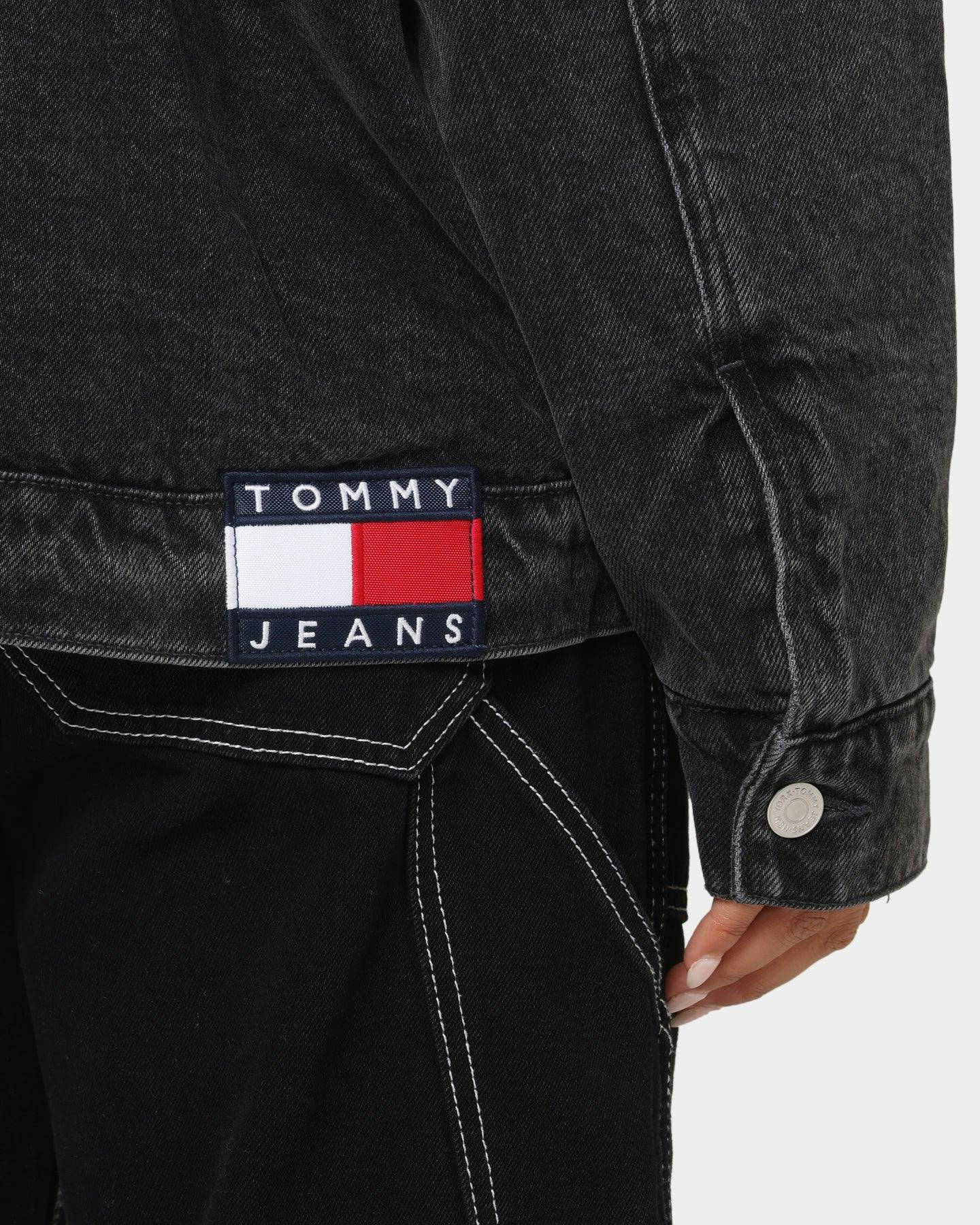 Tommy Jeans Oversized SherpaJacket Denim Black