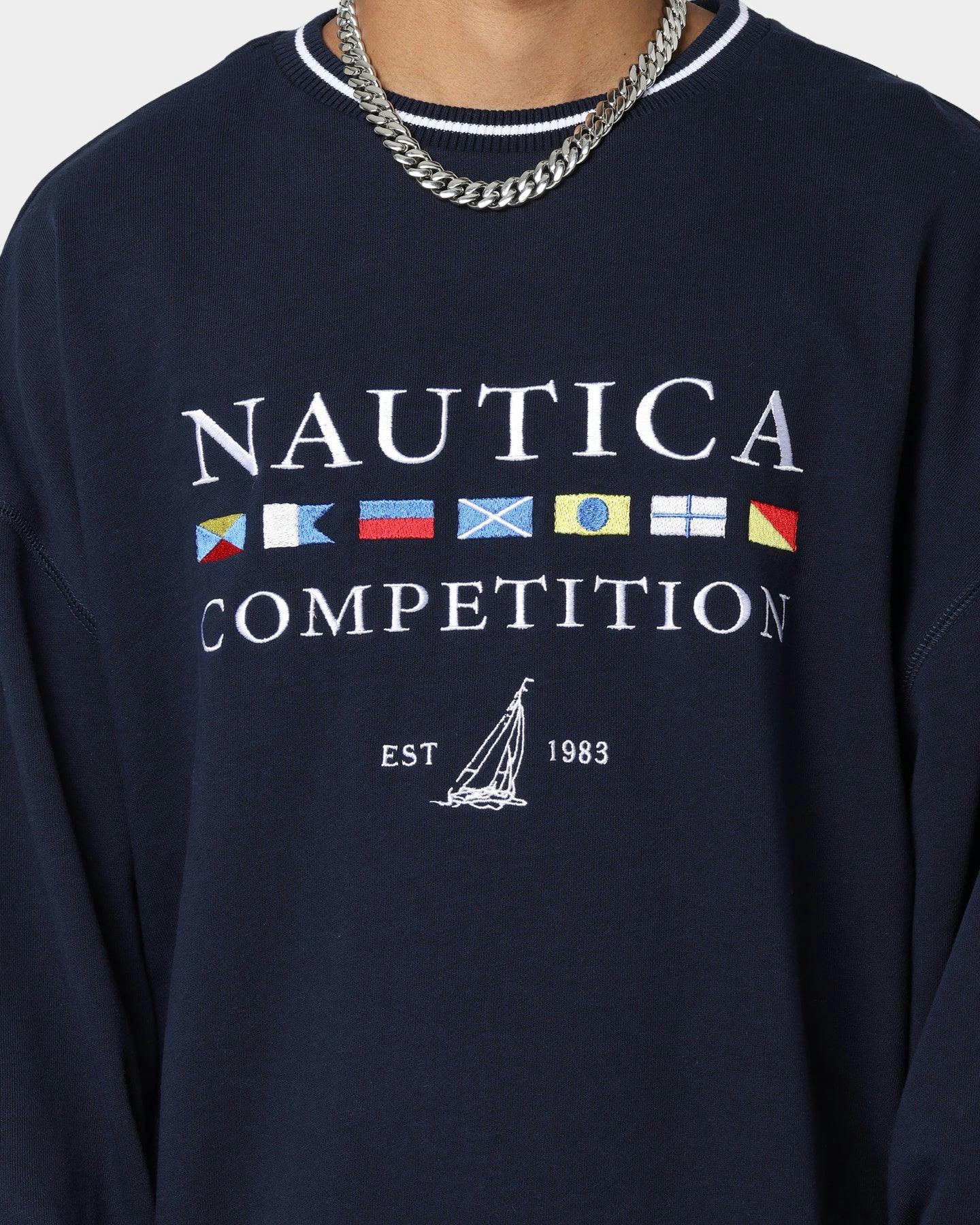 Nautica Polar Oversized Sweatshirt Dark Navy