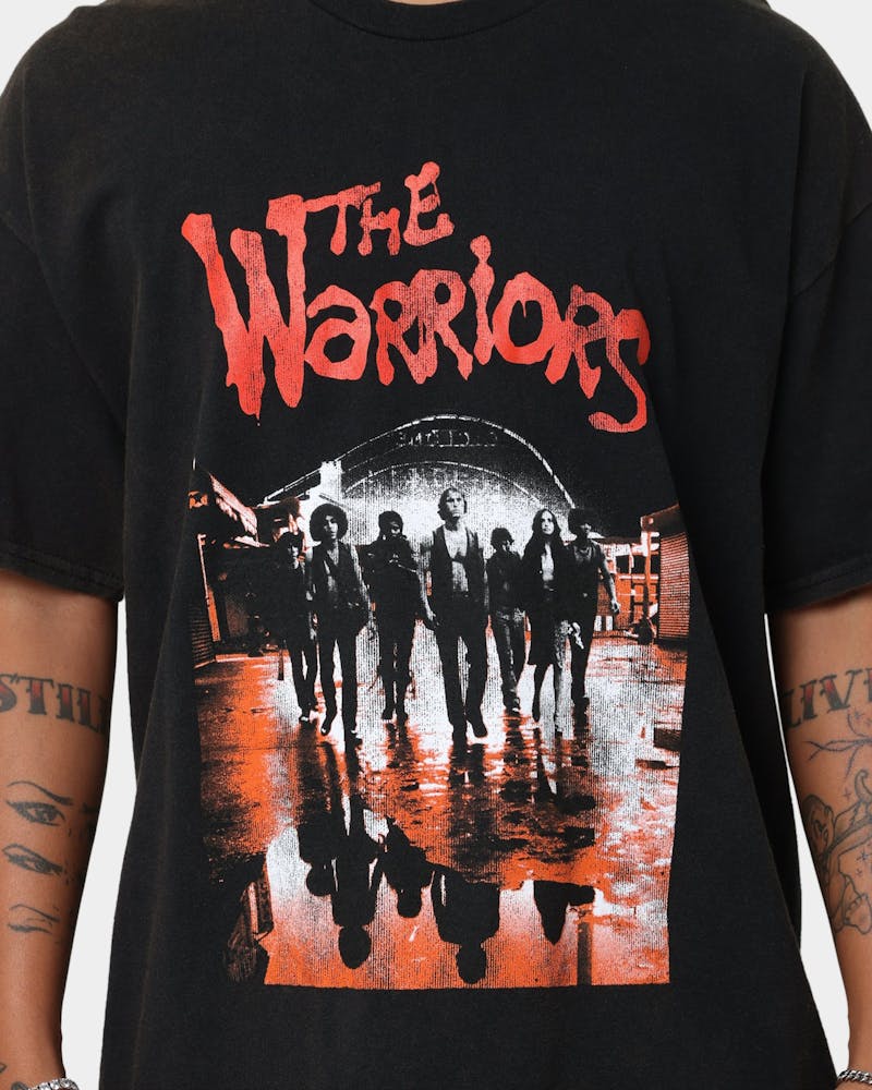 American Thrift X The Warriors The Warriors Vintage T-Shirt Black Wash