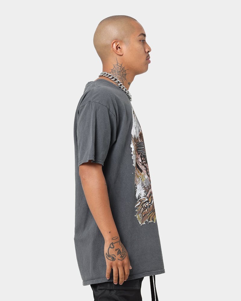American Thrift OG Eagles T-Shirt Off Black