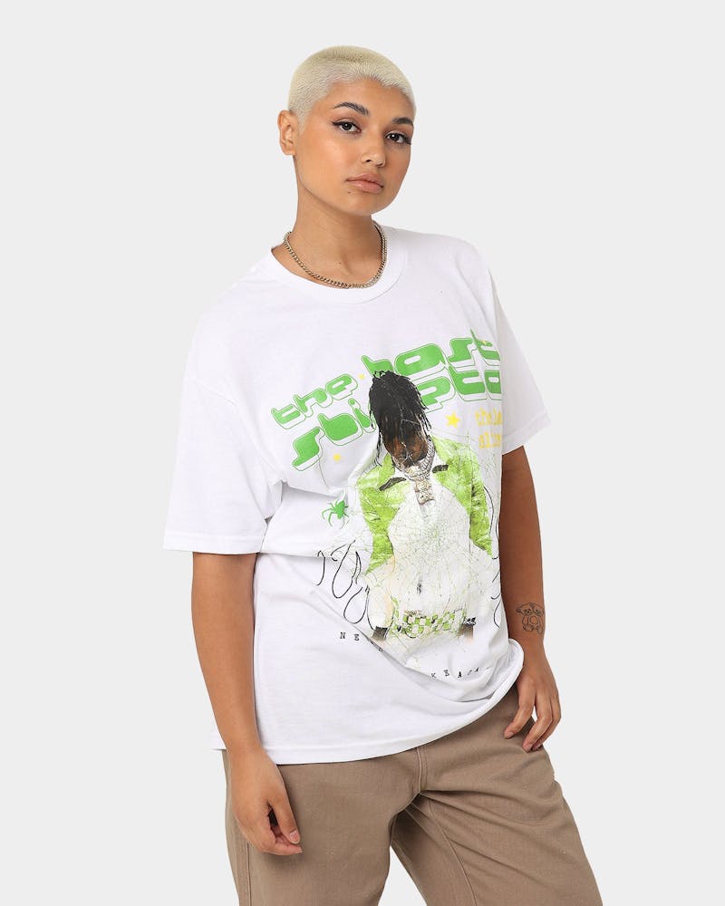 NBA Youngboy Lime Spider T-Shirt White