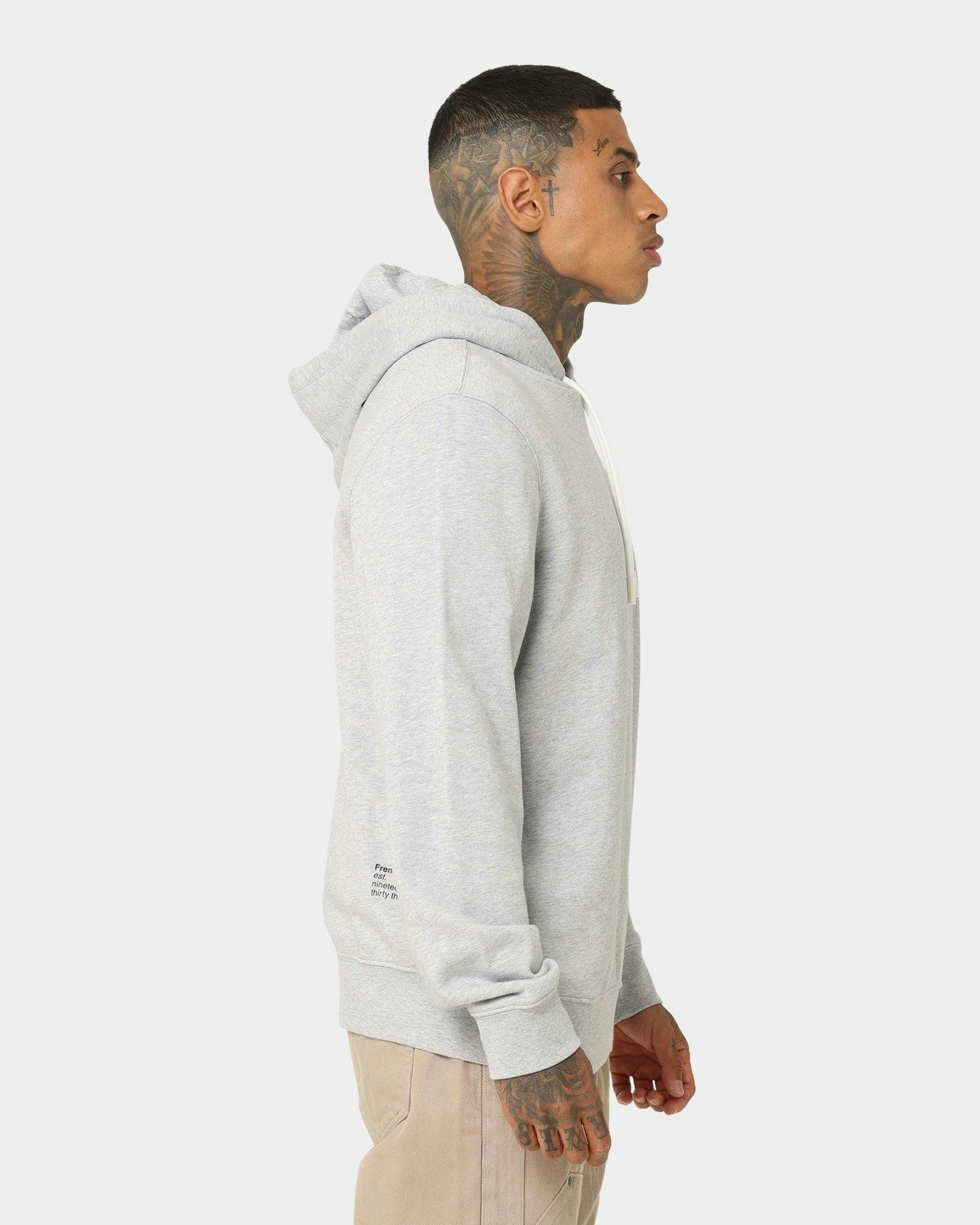 Lacoste Soft Branding Hoodie Silver Chine