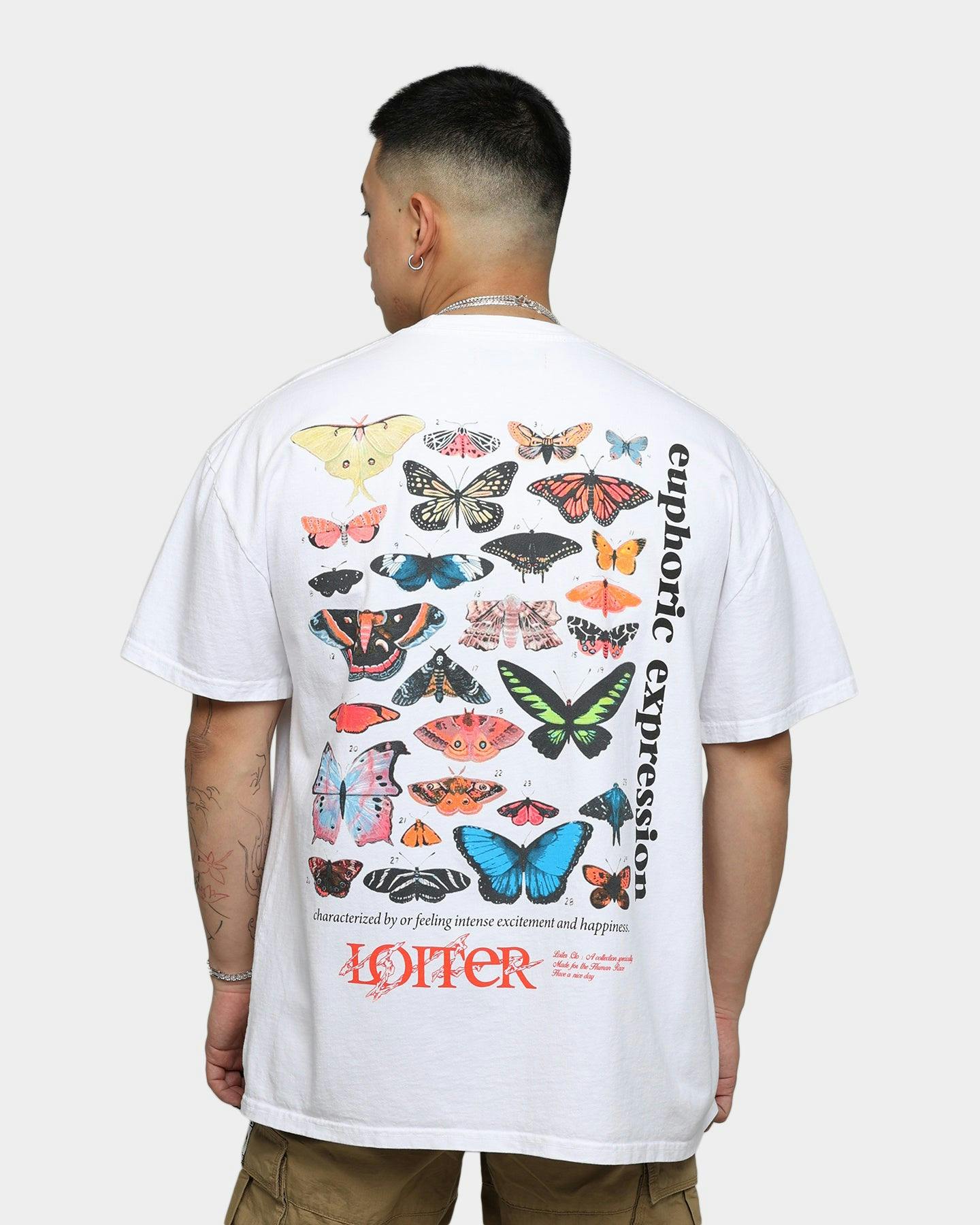 Loiter Euphoria Ultra Premium Vintage T-Shirt White