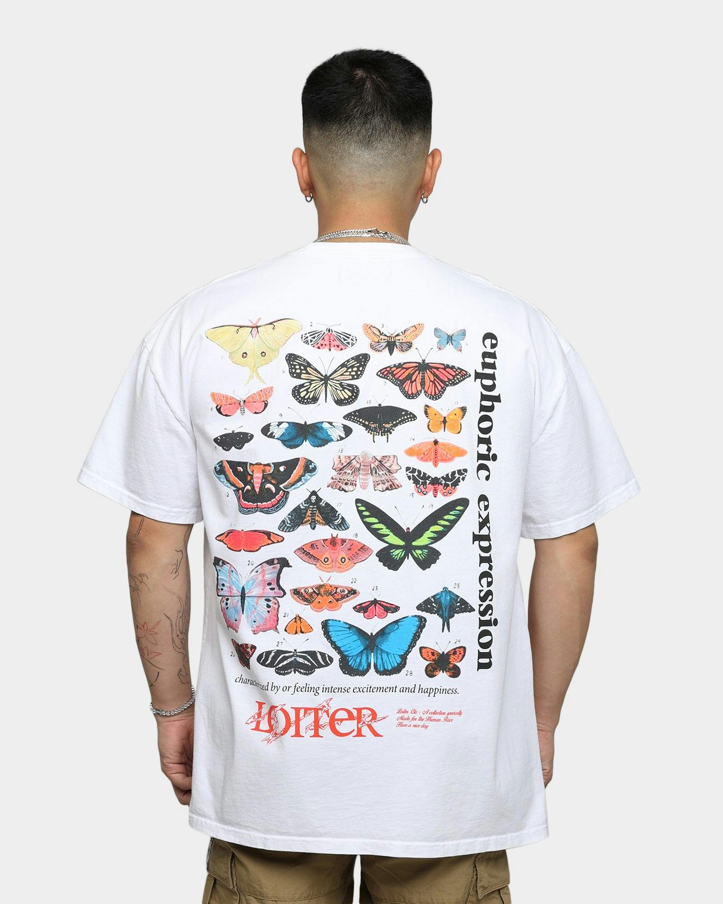 Loiter Euphoria Ultra Premium Vintage T-Shirt White