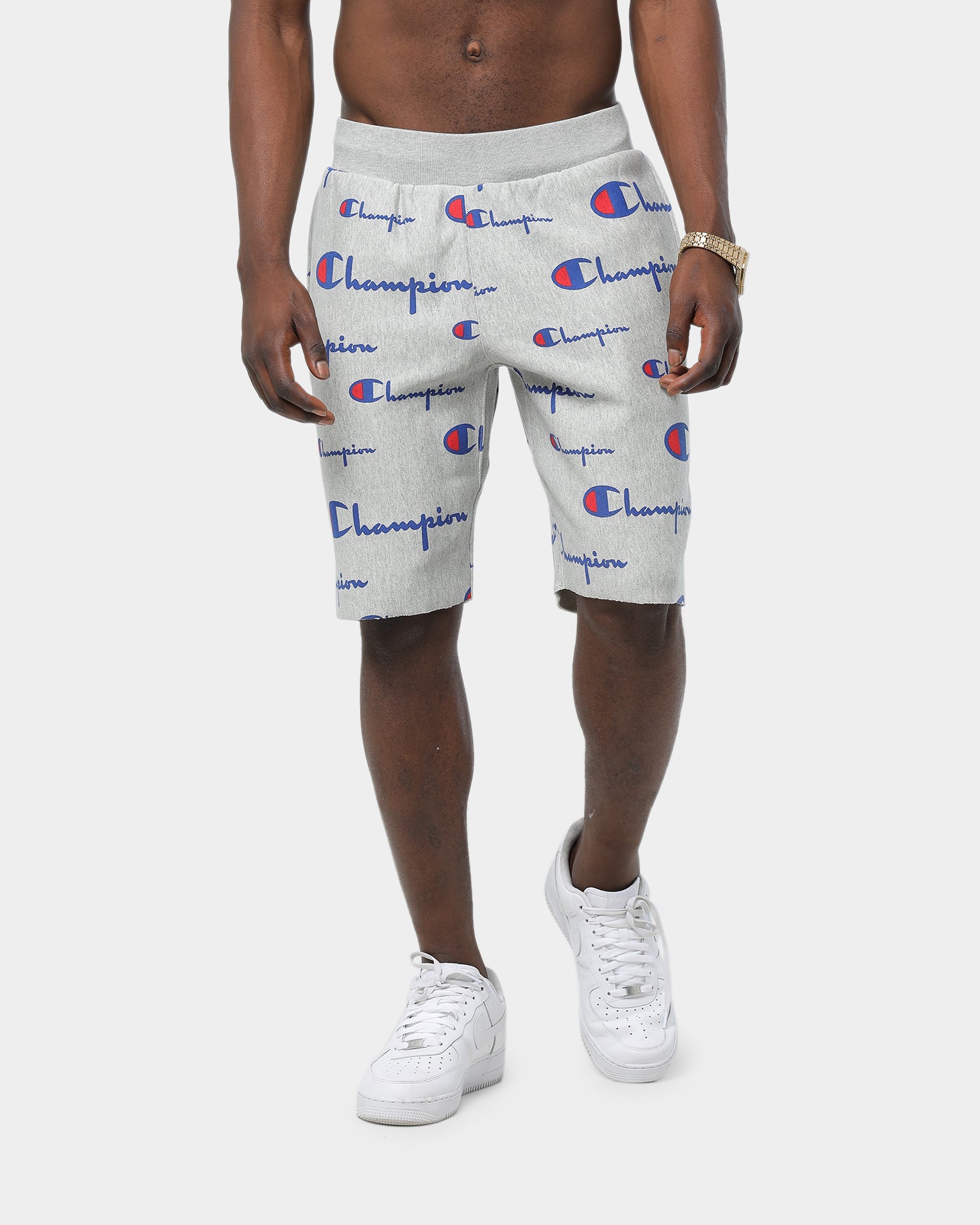 champion reverse weave all over print short