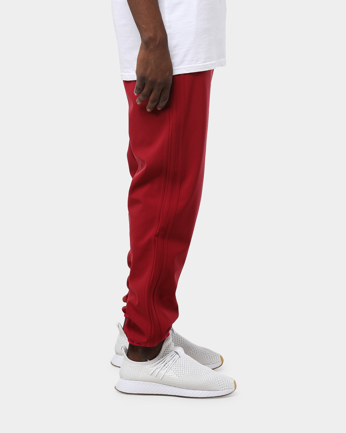 adidas maroon track pants